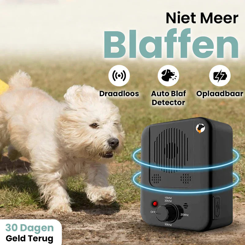 Ultrasonic Dog Bark Control 15-Meter Range Waterproof Device - Product showcase