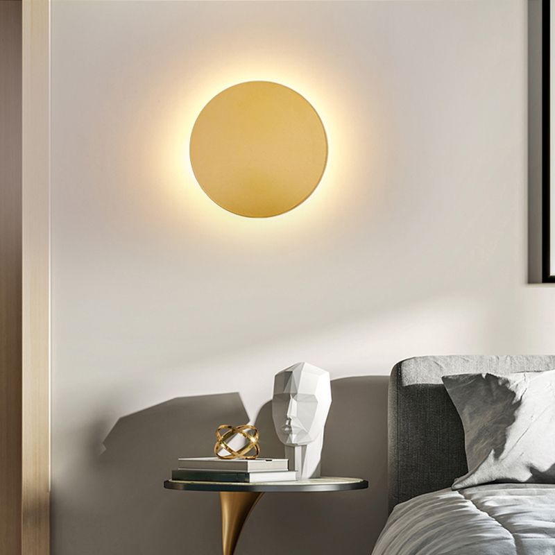 Modern Round Wall Light LED Ambient Metal Sconce - Product detail 9
