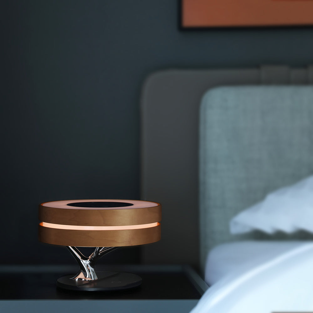 Modern Smart Desk Lamp  LED Speaker With Wireless Charging - Product detail 4