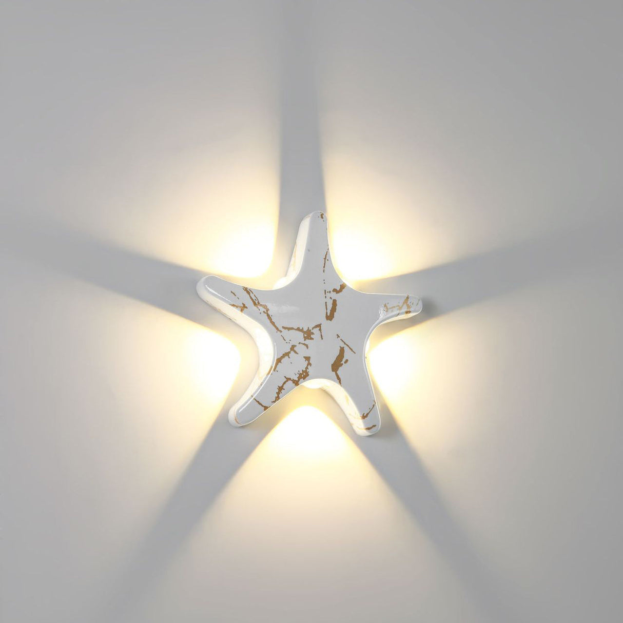 Coastal Wall Light  Starfish LED Outdoor Sconce - Product detail 5