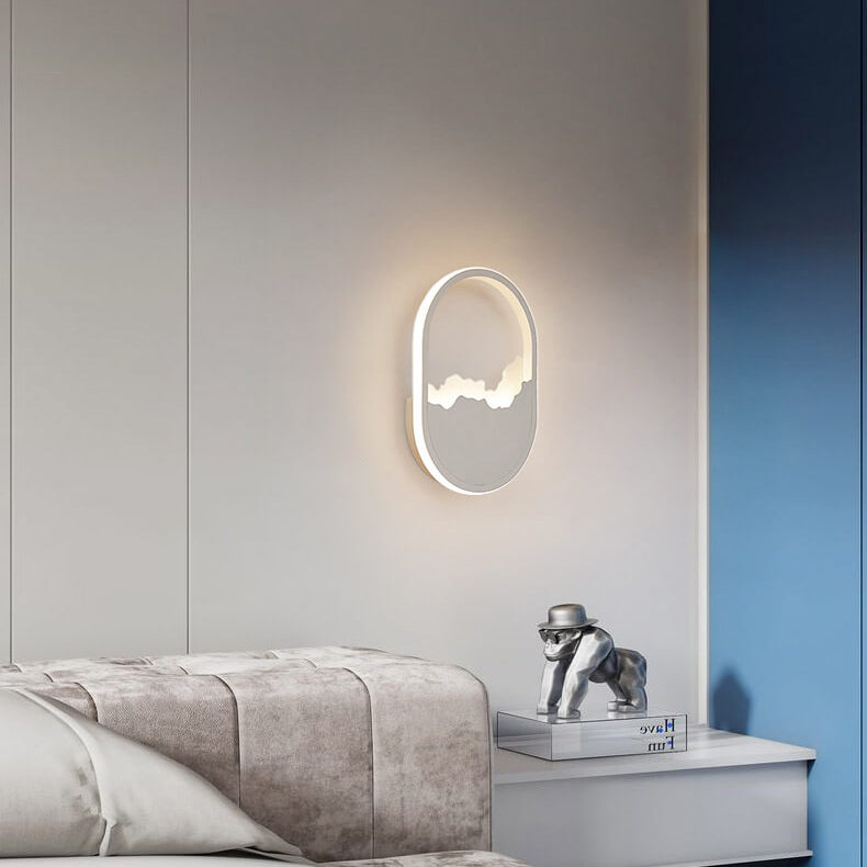 Modern Wave Wall Light  Oval LED Design - Product detail 7