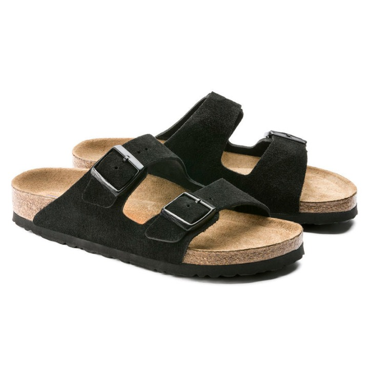 Orthopedic Suede Sandals  Double Buckle Comfort Design - Product detail 9