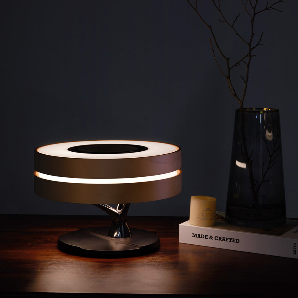 Modern Smart Desk Lamp  LED Speaker With Wireless Charging - Product detail 6