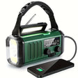 Emergency Radio Kit  Solar Hand Crank Power Bank With NOAA Weather Alert - Product showcase