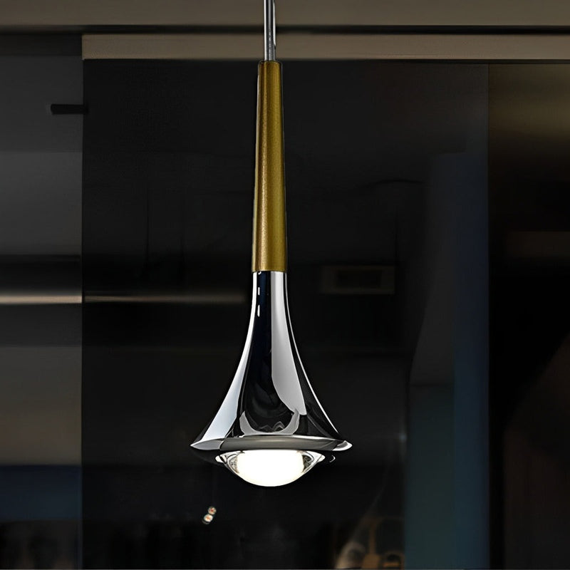 Modern LED Pendant Light Water Drop Glass Design - Product detail 8