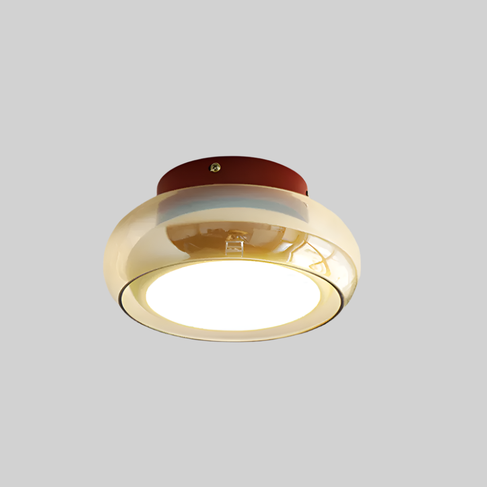 Vintage Ceiling Light Retro Acrylic LED Fixture - Product detail 5