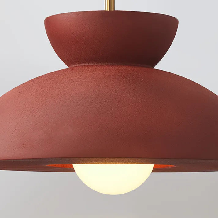Nordic Pendant Light Matte Black Dome Design - Product detail 13