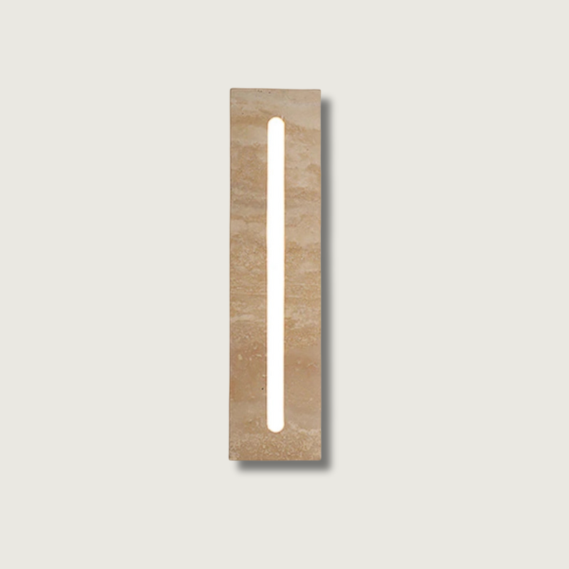 Modern Marble Wall Light  Minimalist LED Strip Design - Product showcase