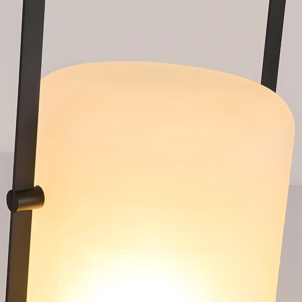 Modern Solar Wall Light  Framed Glass Lantern Design - Product detail 9