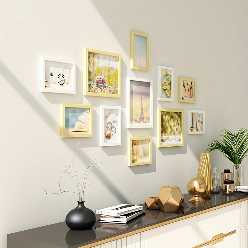 Modern Gallery Wall Frame Set  Mixed Size Black White Collection - Product detail 9