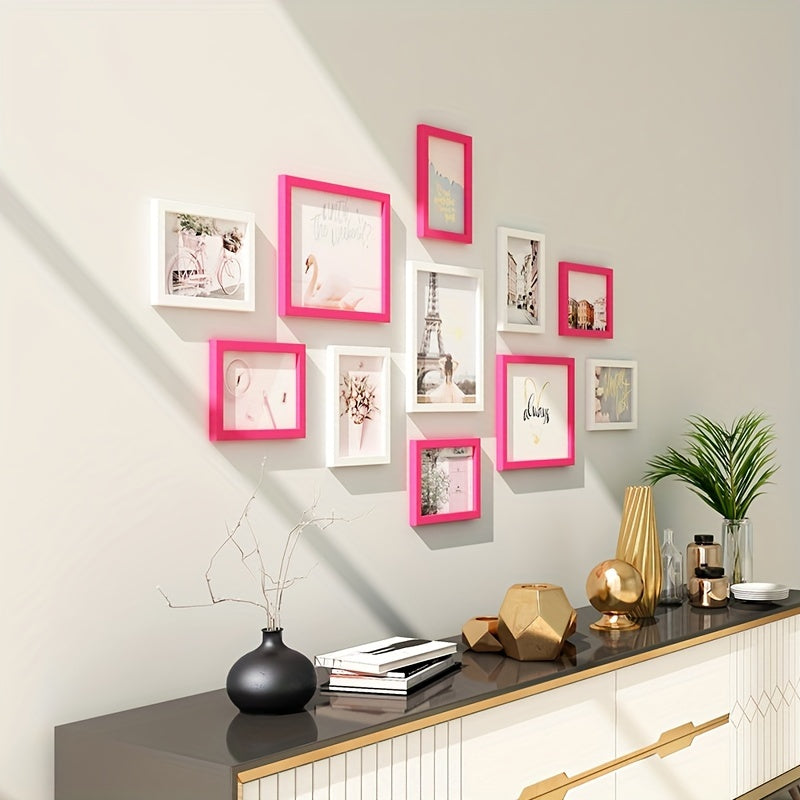 Modern Gallery Wall Frame Set  Mixed Size Black White Collection - Product detail 11