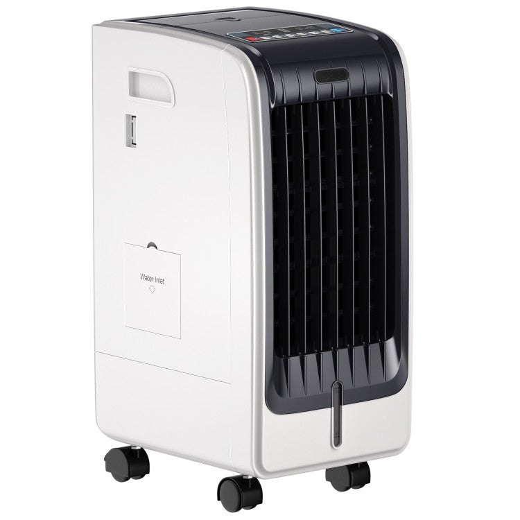 Portable Evaporative Air Cooler  3-Speed Fan With Timer And Remote - Product showcase