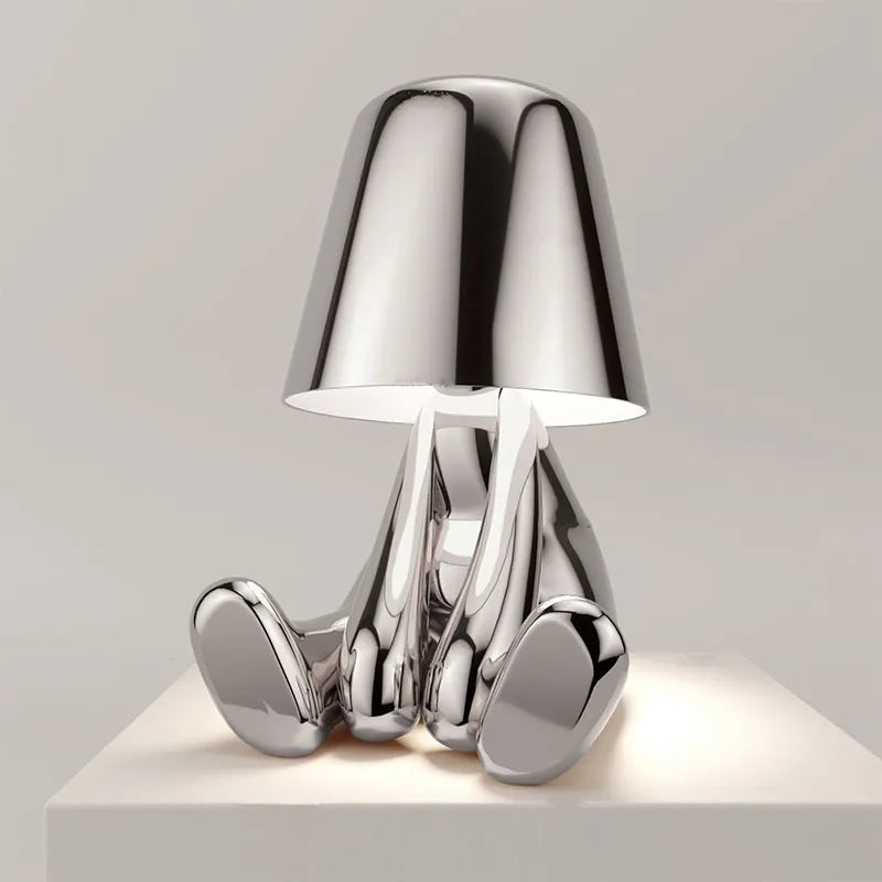 Modern Table Lamp Metallic High Heel Design - Product detail 14