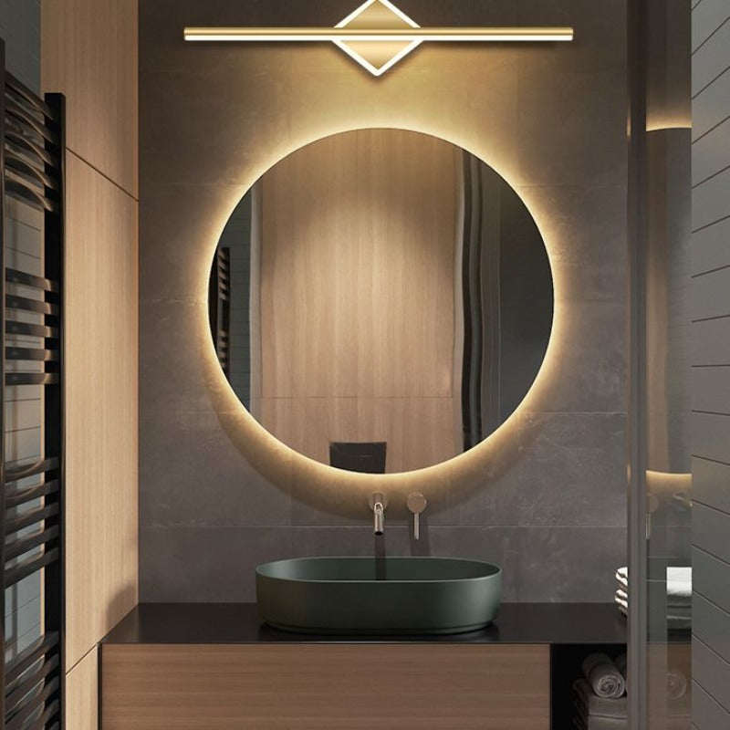 Modern LED Wall Light Linear Gold Bar Design - Product detail 4