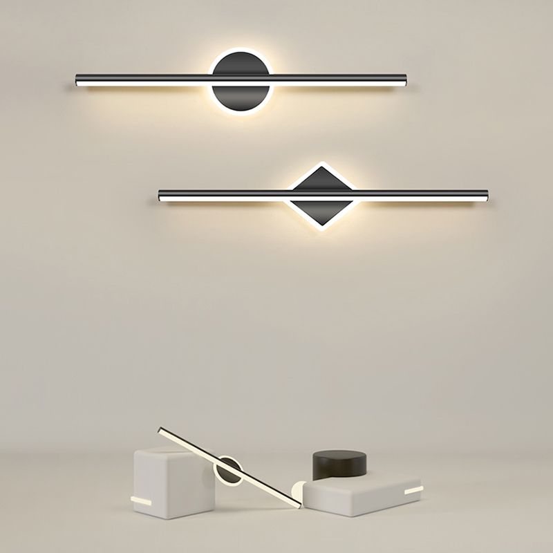 Modern LED Wall Light Linear Gold Bar Design - Product detail 5