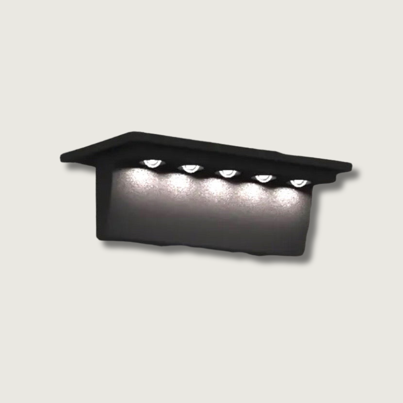 Modern Outdoor Wall Light Motion Sensor LED Panel - Product showcase