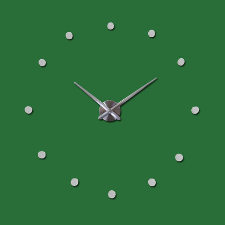 Contemporary Wall Clock  Minimalist Red Dot Design - Product detail 16