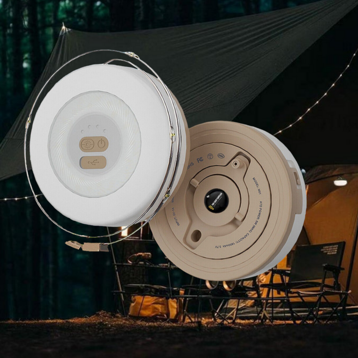 Outdoor LED String Light  Waterproof Rechargeable Camping Lantern - Product detail 8