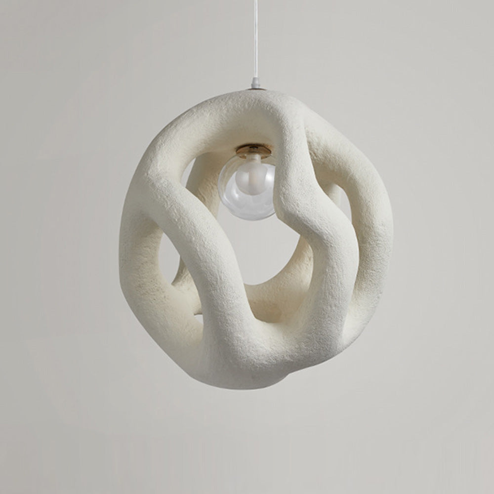 Modern Pendant Light Sculptural Sphere Design - Product detail 5