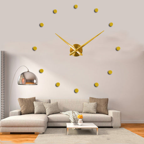Contemporary Wall Clock  Minimalist Red Dot Design - Product detail 6