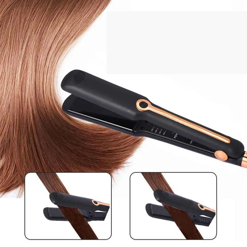 Professional Hair Straightener Wide Ceramic Ionic Plates - Product detail 4