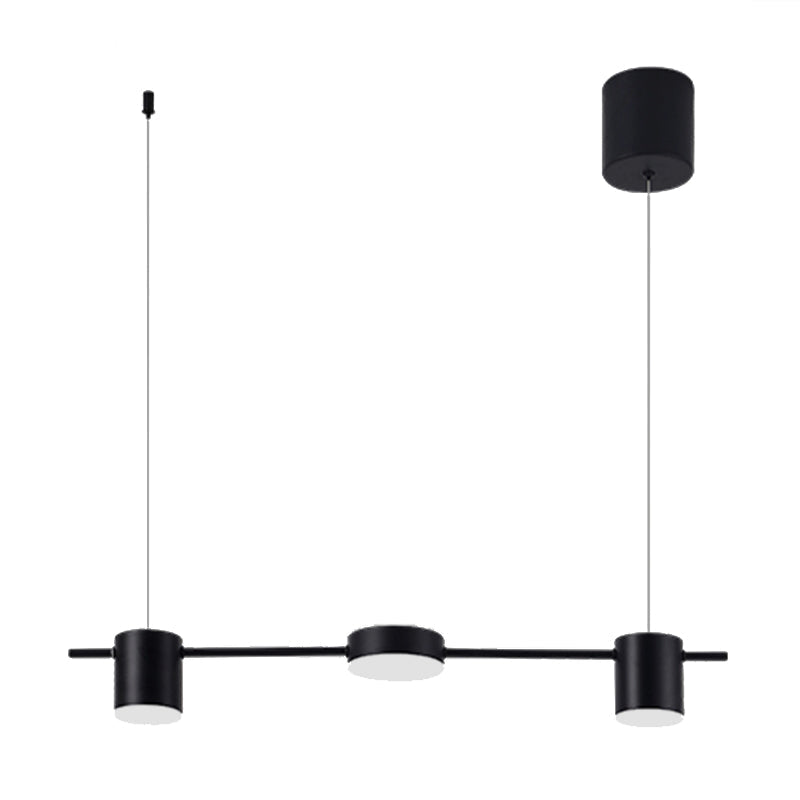 Modern Linear Pendant Light  Brass Drum Shade Design - Product detail 9