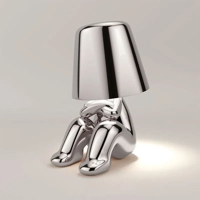Modern Table Lamp Metallic High Heel Design - Product detail 10