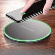 Fast Wireless Charger  15W LED Ring Charging Pad - Product showcase