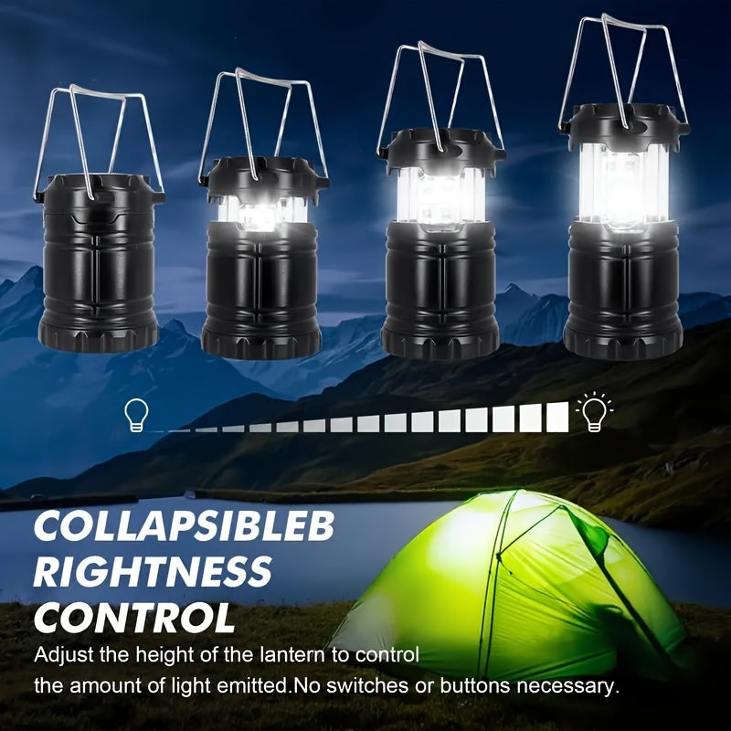 LED Emergency Lantern Set  Foldable 30-LED Outdoor Lights - Product example