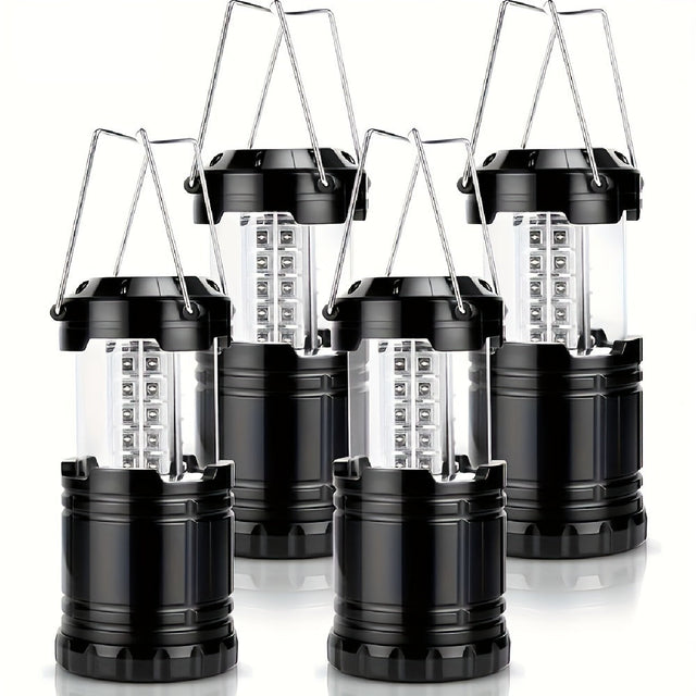 LED Emergency Lantern Set  Foldable 30-LED Outdoor Lights - Product showcase