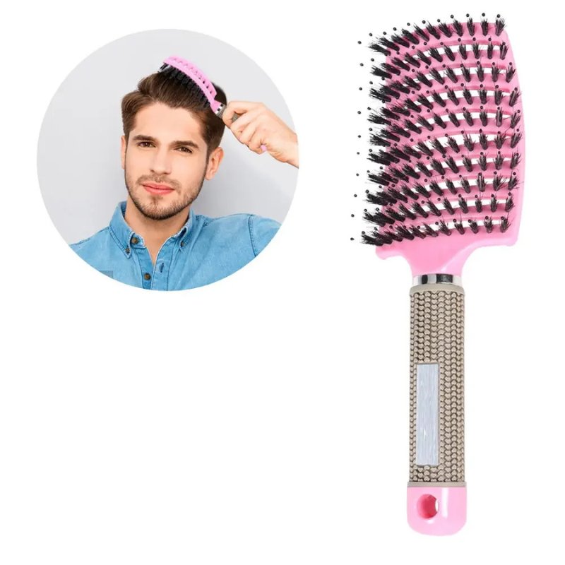 Professional Detangling Brush  Curved Bristle Design For All Hair Types - Product detail 10