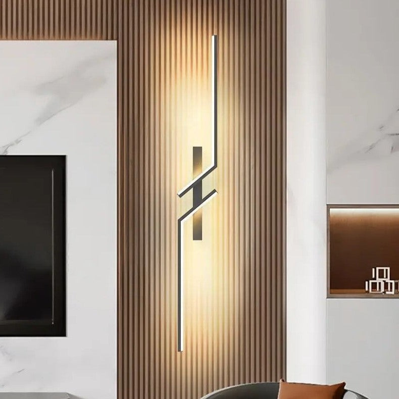 Modern LED Wall Sconce Linear Beam Design - Detailed view