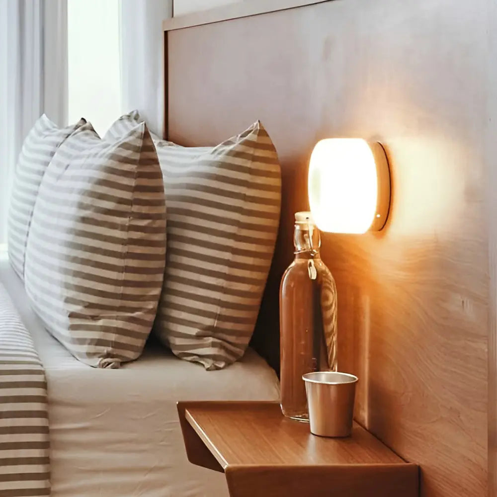 Modern Wall Sconce Metallic Ring Design - Product detail 6