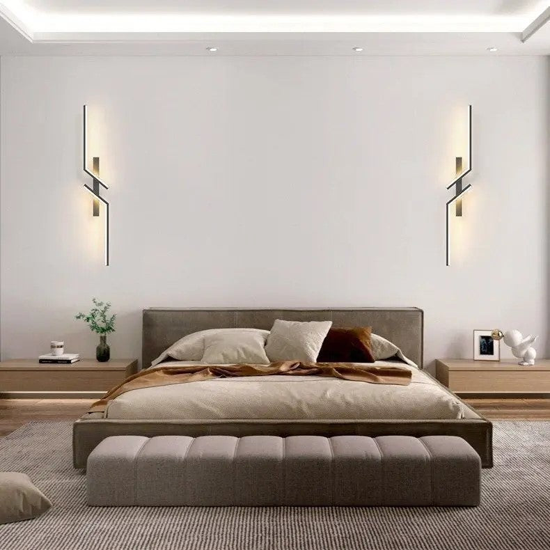 Modern LED Wall Sconce Linear Beam Design - Product showcase