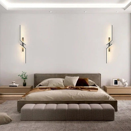Modern LED Wall Sconce  Linear Beam Design - Product showcase