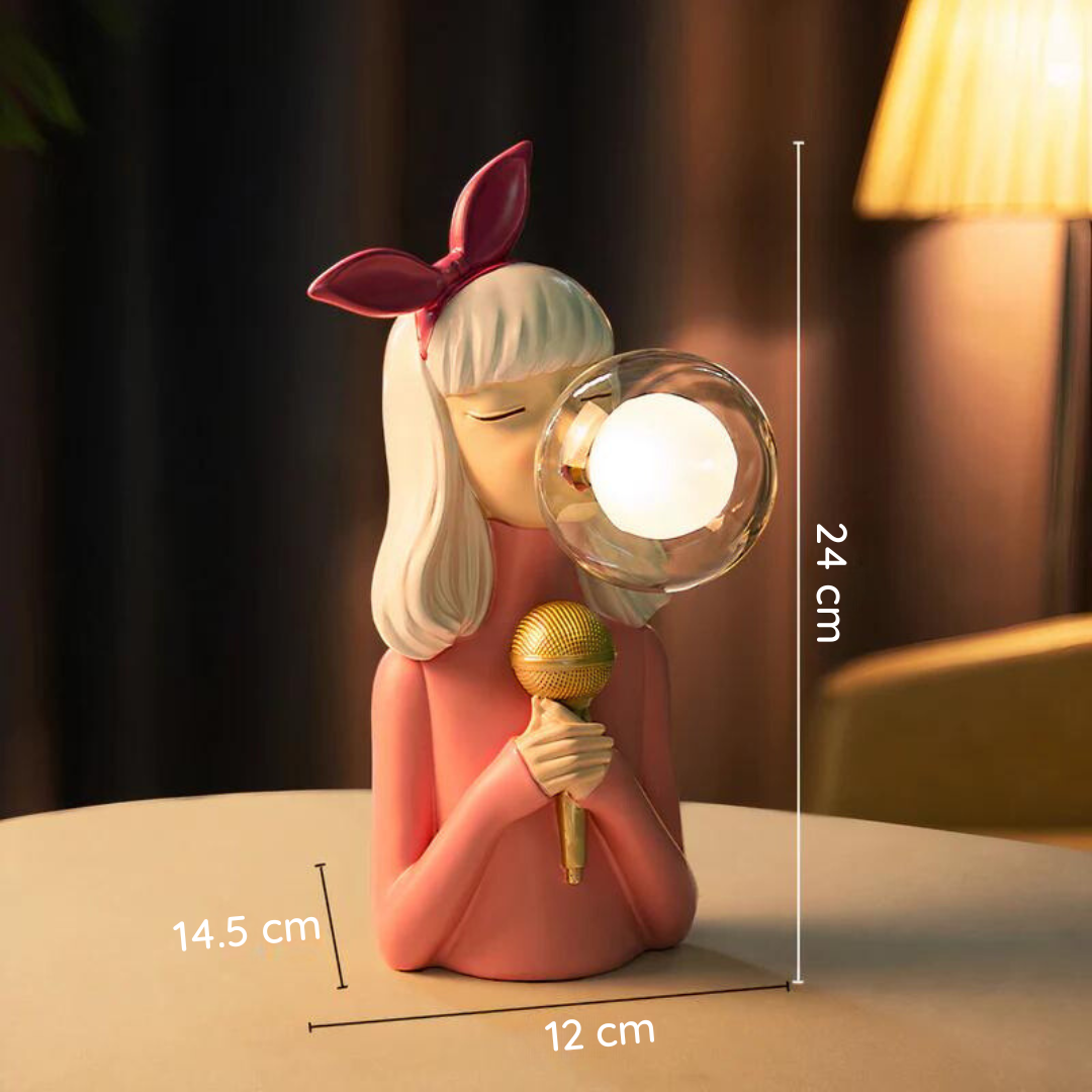 Modern Resin Table Lamp Decorative Character Design - Product detail 12