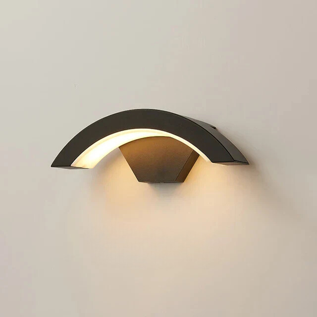 Motion Sensor Wall Light  Curved LED Security Sconce - Product detail 4