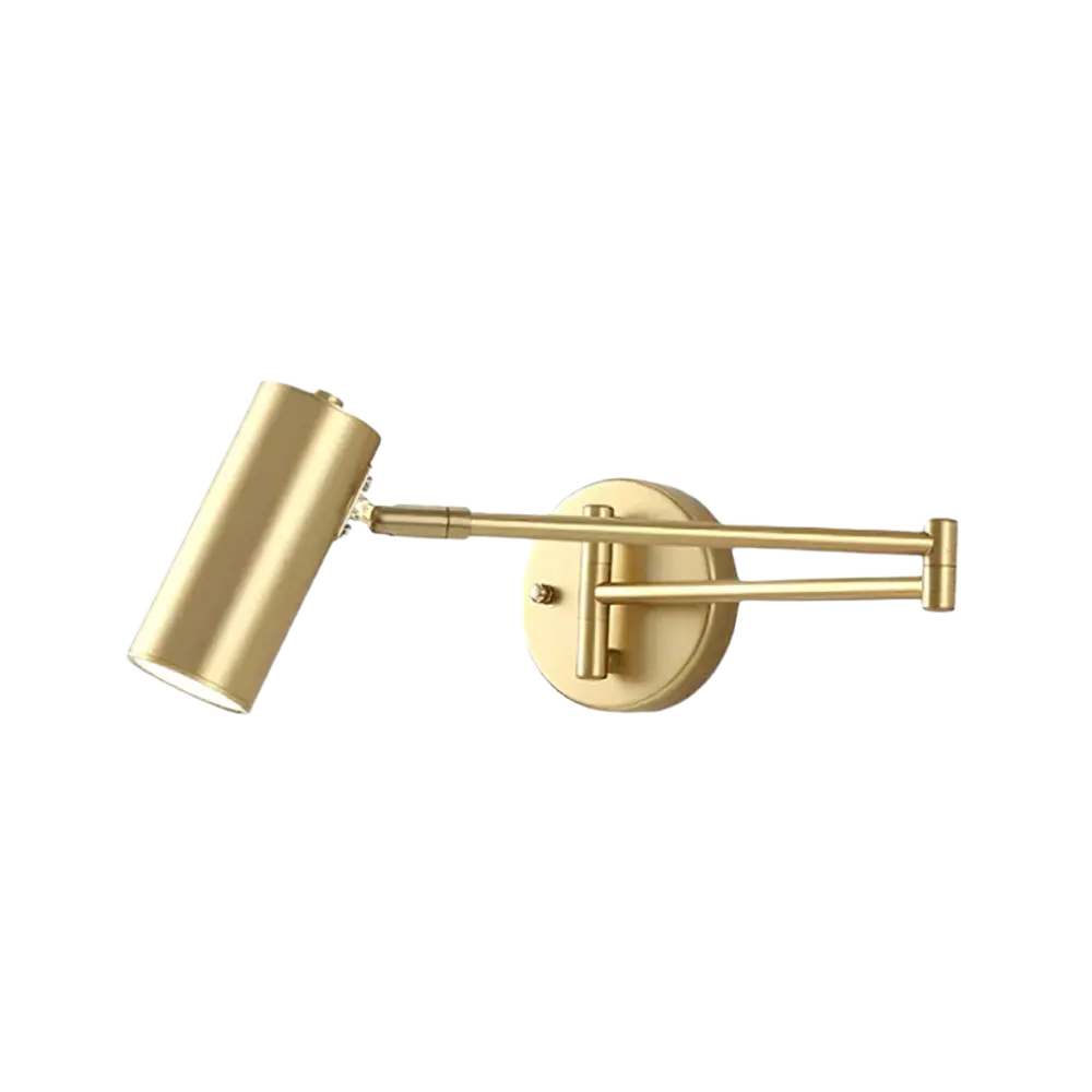 Modern Wall Lamp Brass Swing Arm Design - Product detail 8