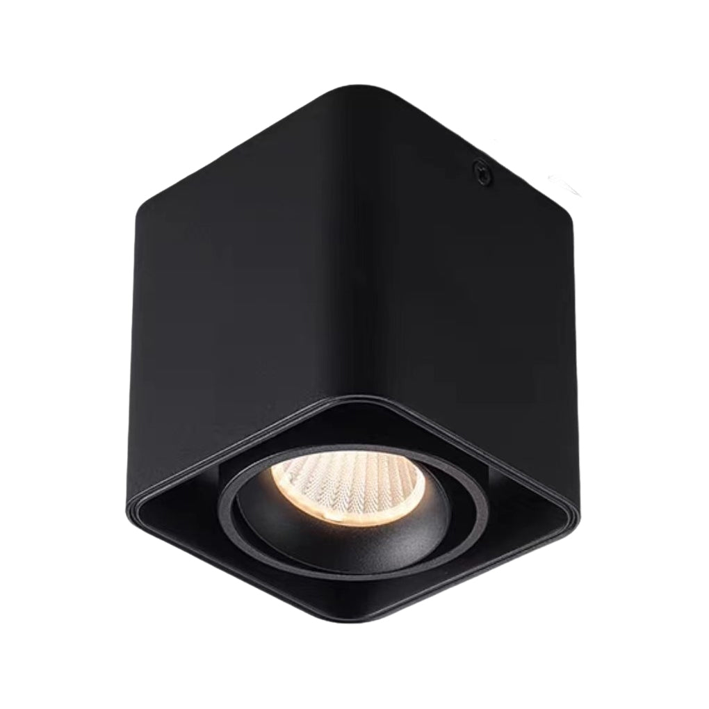 Modern LED Ceiling Spotlight Dual Square Adjustable Design - Detailed view