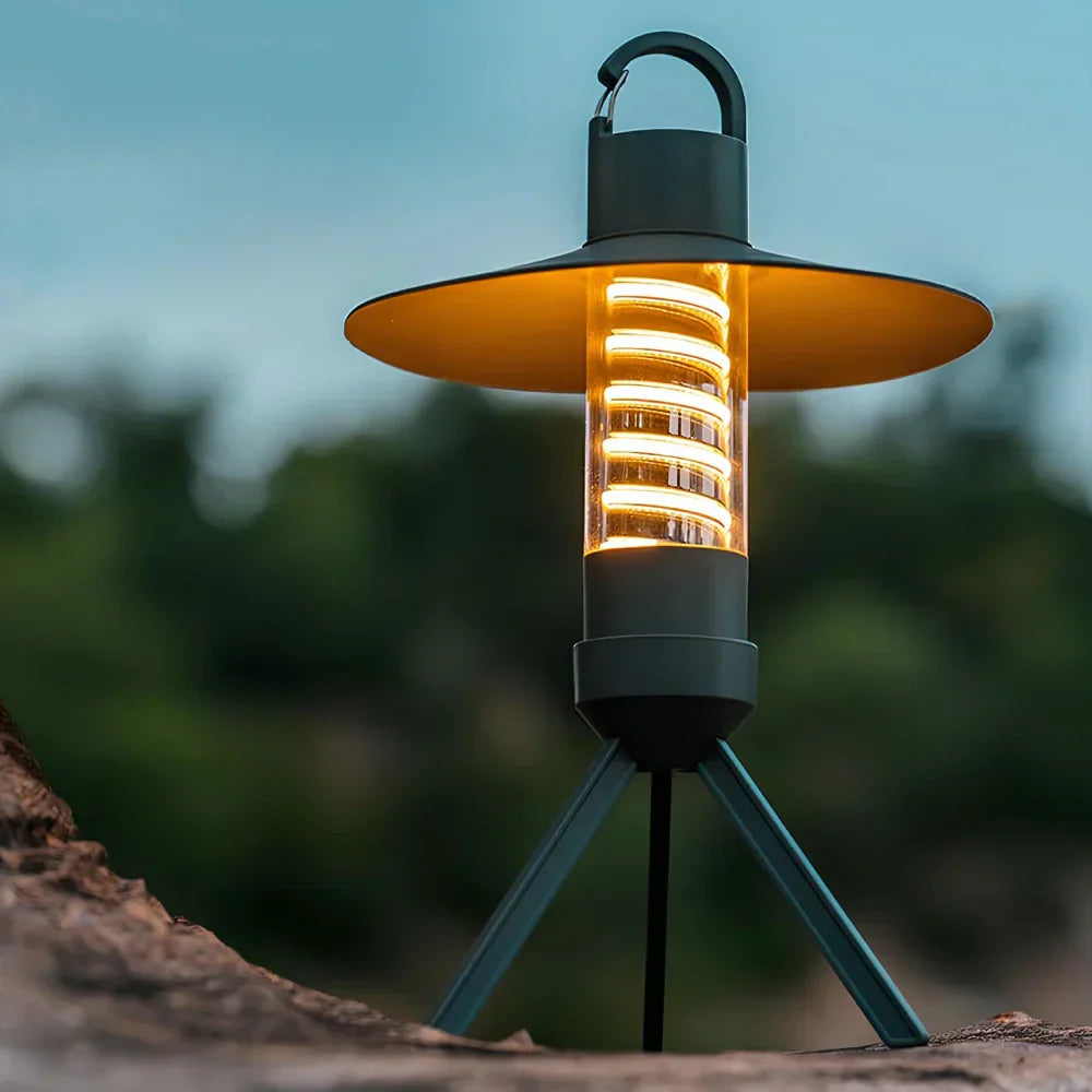 Portable LED Camping Light 12-Hour Battery Waterproof Design - Detailed view