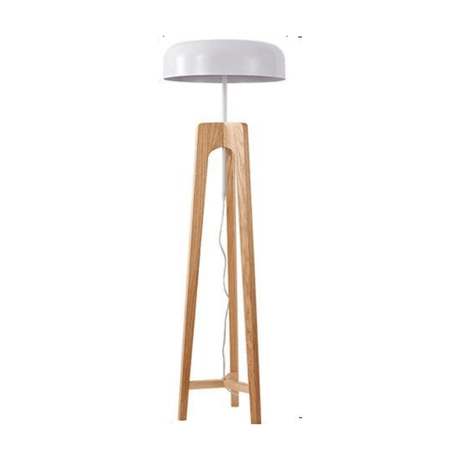 Scandinavian Floor Lamp  Walnut Wood Tripod Base - Product detail 12