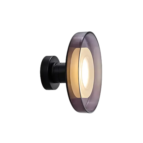 Modern Wall Sconce  Smoked Glass LED Design - Product detail 7