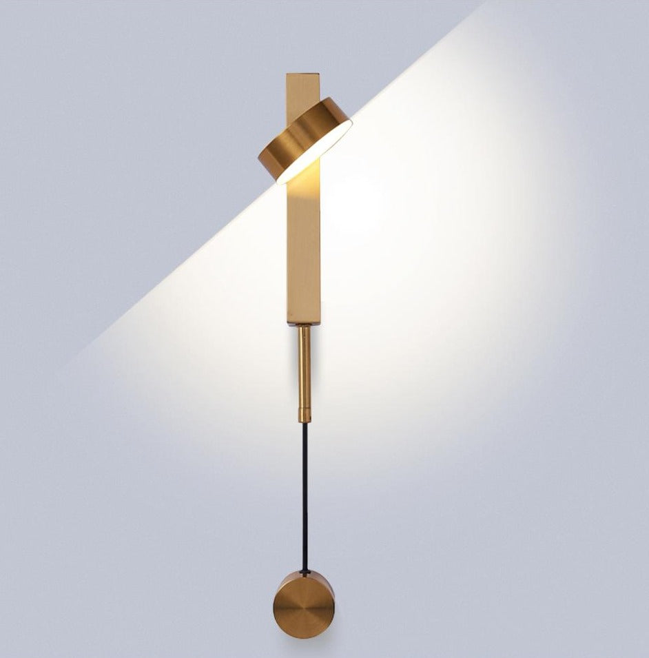 Modern LED Wall Light Adjustable Gold Metal Sconce - Product detail 9