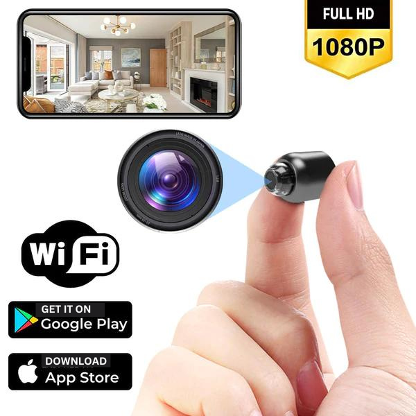Mini Security Camera  HD Wireless Surveillance with Night Vision - Detailed view