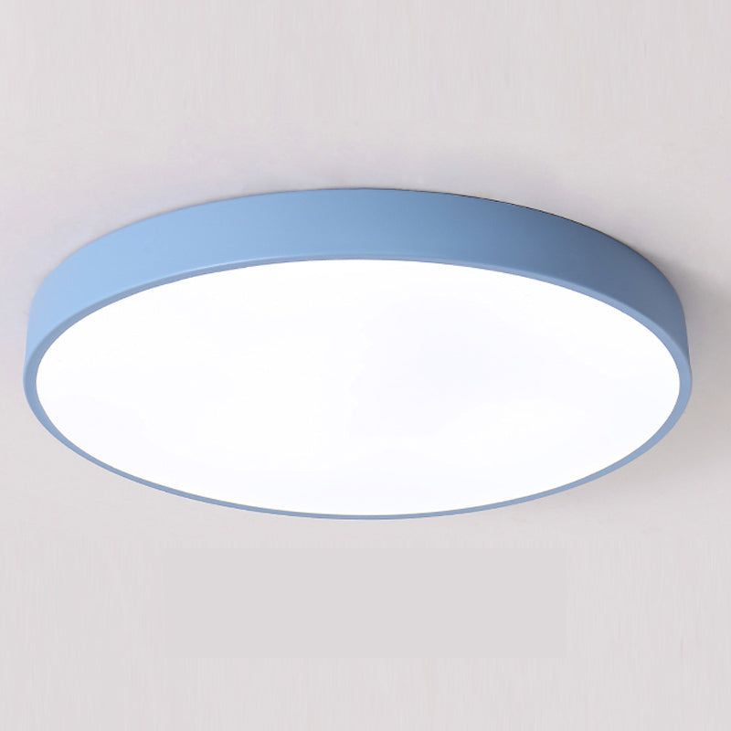 Modern LED Ceiling Light Round Ultra Slim Panel Design - Product example