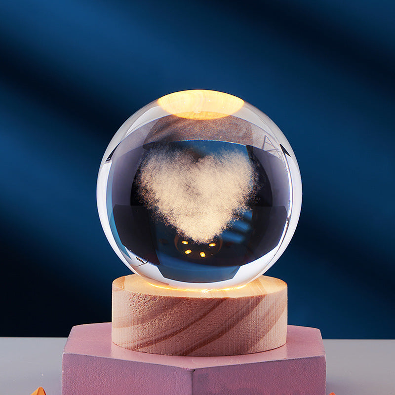 Galaxy LED Night Light Crystal Ball Universe Design - Product detail 11