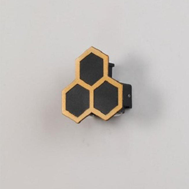 Modern Outdoor Wall Light  Honeycomb LED Design - Product showcase