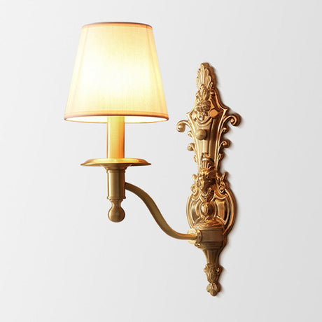 Modern Wall Sconce  Brushed Brass Bamboo Design - Product detail 17