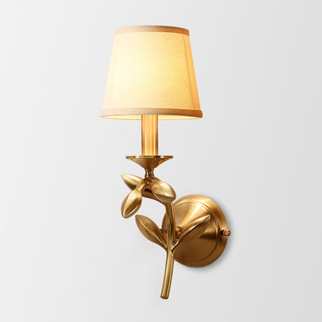 Modern Wall Sconce  Brushed Brass Bamboo Design - Product detail 18