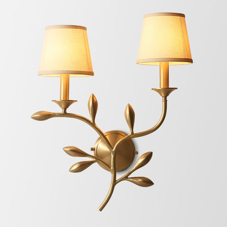 Modern Wall Sconce  Brushed Brass Bamboo Design - Product detail 21